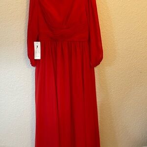 Red Homecoming or special event dress.